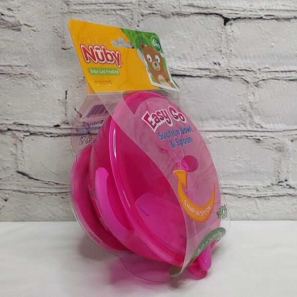 NUBY 'EASY GO SUCTION BOWL, SPOON & STORAGE TOP' - Picture 2 of 16